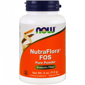 NOW NutraFlora FOS (113 гр)