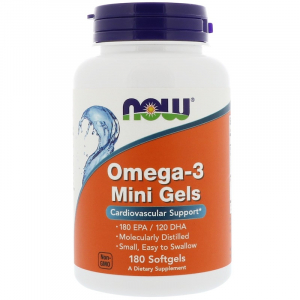 NOW Omega-3 Mini Gels