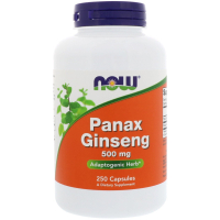 NOW Panax Ginseng 500 mg - Женьшень