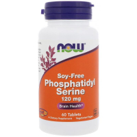 NOW Phosphatidyl Serine Soy-Free 120 mg – Фосфатидилсерин