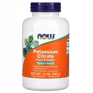 NOW Potassium Citrate Powder (340 гр)