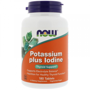NOW Potassium Plus Iodine - Калий с йодом