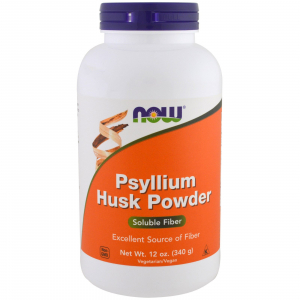 NOW Psyllium Husk Powder - Порошок из шелухи семян подорожника