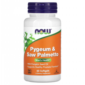 NOW Pygeum & Saw Palmetto