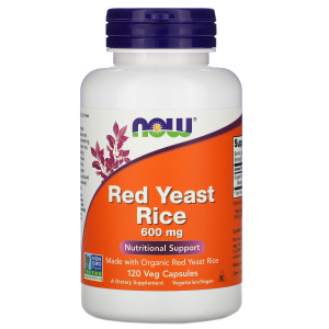 NOW Red Yeast Rice 600 mg - Красный ферментированный рис