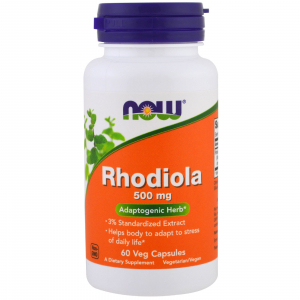 NOW Rhodiola 500 mg - Родиола