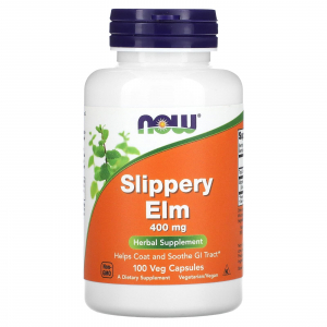 NOW Slippery Elm 400 mg - Скользкий вяз