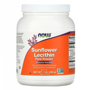 NOW Sunflower Lecithin (454 гр) - Подсолнечный лецитин