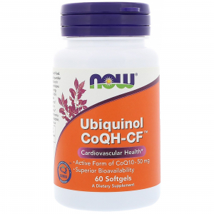 NOW Ubiquinol CoQH-CF - Убихинол