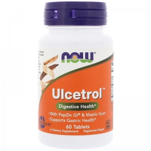 NOW Ulcetrol With PepZin GI & Mastic Gum