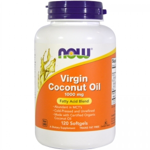 NOW Virgin Coconut Oil 1000 mg