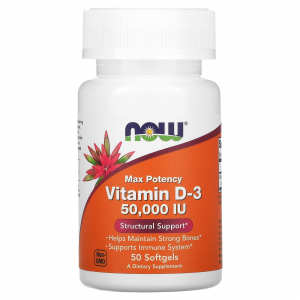NOW Vitamin D-3 50000 IU 