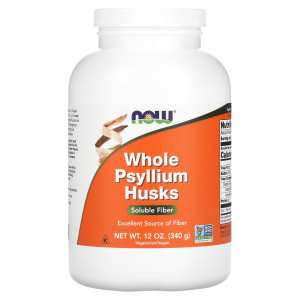 NOW Whole Psyllium Husk - Шелуха семян подорожника