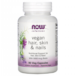 NOW hair, skin & nails (добавка для здоровья волос, кожи и ногтей)