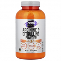 NOW Arginine & Citrulline Powder (340 гр) - Аргинин и Цитруллин