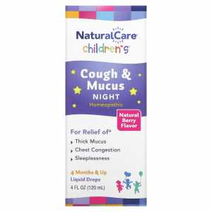 NatraBio Children's Cough & Mucus Night 4 Months & Up (120 мл) - От кашля и слизи для детей