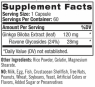 Natrol Ginkgo Biloba 120 mg