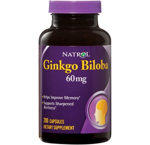 Natrol Ginkgo Biloba 60 mg (200 капc)