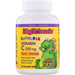 Natural Factors Big Friends Chewable Vitamin C