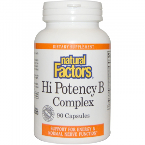 Natural Factors Hi Potency B Complex
