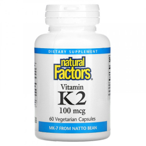 Natural Factors Vitamin K2 100 mcg