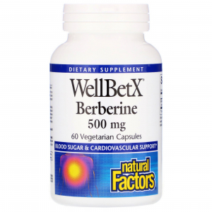 Natural Factors WellBetX Berberine 500 mg - Берберин