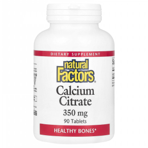Natural Factors Calcium Factor+ Citrate 350 mg - цитрат кальция