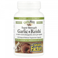 Natural Factors Garlic + Reishi