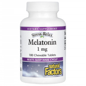 Natural Factors Melatonin 1 mg