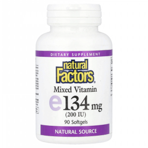 Natural Factors Mixed Vitamin E 200 IU