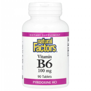 Natural Factors Vitamin B6 100 mg