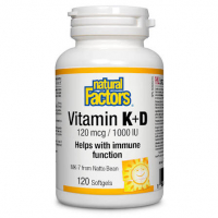 Natural Factors Vitamin D3&K2