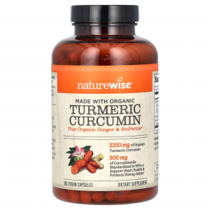 NatureWise Turmeric Curcumin - куркумин из органической куркумы