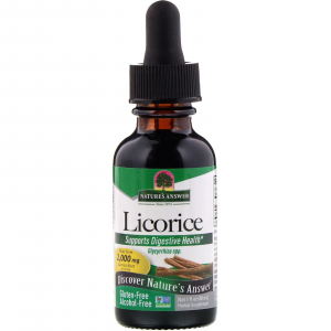 Nature's Answer Licorice Alcohol Free 2,000 mg - Солодка без спирта