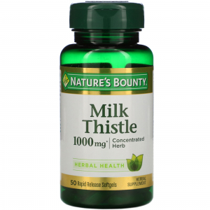 Nature's Bounty Milk Thistle 1000 mg - Расторопша