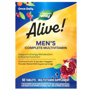 Nature's Way Alive! Men's Complete Multivitamin - мультивитаминный комплекс для мужчин