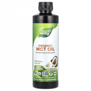 Nature's Way Organic MCT Oil - Органическое масло со среднецепочечными триглицеридами