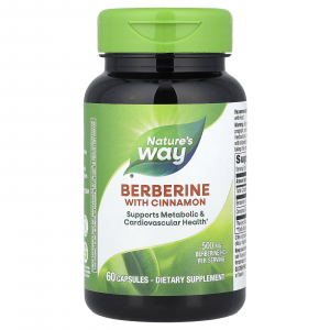 Nature's Way Berberine With Cinnamon - Берберин с корицей
