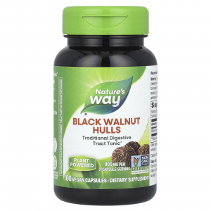Nature's Way Black Walnut Hulls - Черный орех