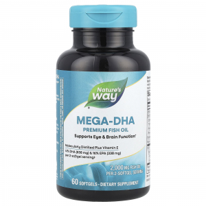 Nature's Way Mega-DHA - рыбий жир премиального качества
