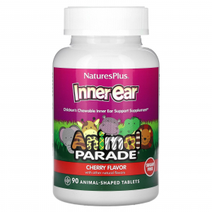 NaturesPlus Animal Parade Children's Chewable Inner Ear Support