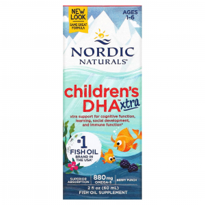 Nordic Naturals Children's DHA Xtra (60 мл) - для детей возрастом 1–6 лет