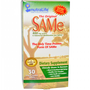 NutraLife SAMe 400 mg - S-аденозил-L-метионин