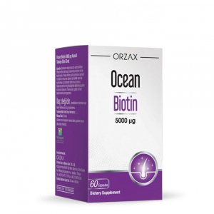 ORZAX Ocean Biotin 5000 mcg