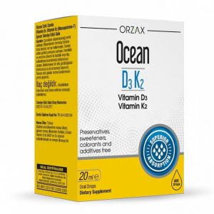ORZAX Ocean Vitamin D3K2 Drops