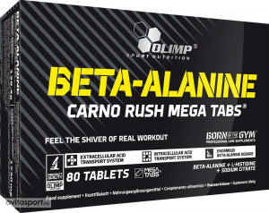 Olimp Beta-Alanine Carno Rush Mega Tabs (80 табл)