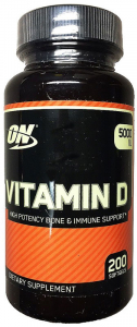Optimum Nutrition Vitamin D (200 капс)