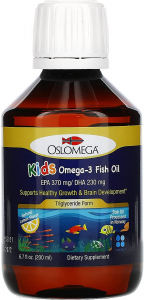 Oslomega Norwegian Kids Omega-3 Fish Oil (200 мл)
