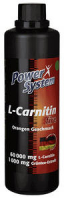 Power System L-Carnitin Fire с зеленым чаем (500 мл)