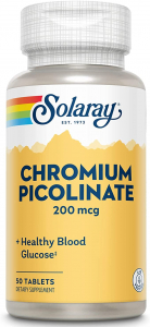 Solaray Chromium Picolinate 200 mcg - Пиколинат хрома